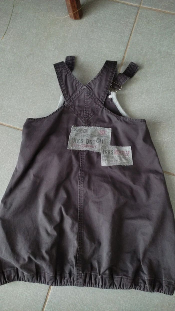 Robe salopette IKKS T.5 ans - photo numéro 3