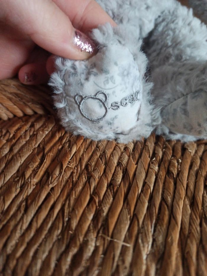 Peluche ours Oscar J Line tbe - photo numéro 5