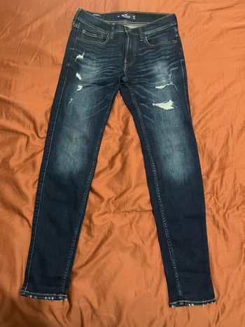 Jean bleue délavée Homme Hollister W31 L32