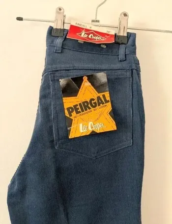 Jean en velours côtelé vintage - Lee Cooper - taille XS