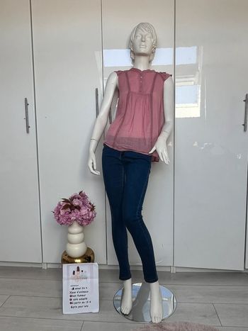 blouse , débardeur vieux rose