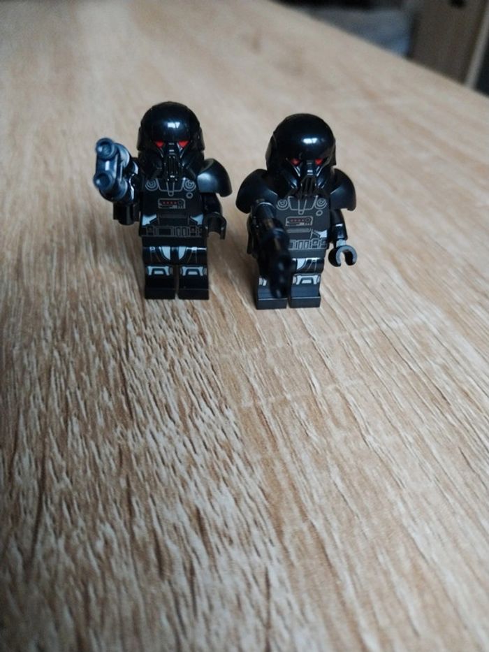 Lego star wars lot 2 minifigs dark trooper sw1161 - photo numéro 2