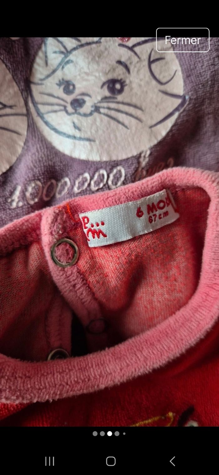 Lot pyjamas bébé - photo numéro 3