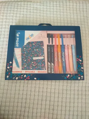 Coffret Pilot-FriXion - mon P'tit Carnet avec ses 8 stylos friXion