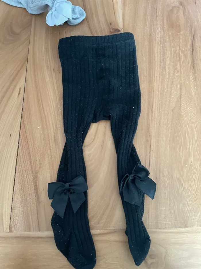 Lot de 3 collant avec noeud - photo numéro 2