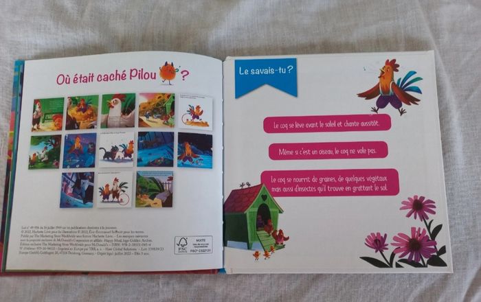 Livre : Le coq qui faisait la grasse matinée MacDonald's - photo numéro 3