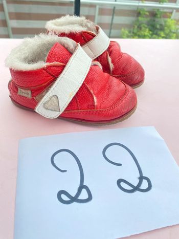 Bottines timmo barefoot fourrée 22