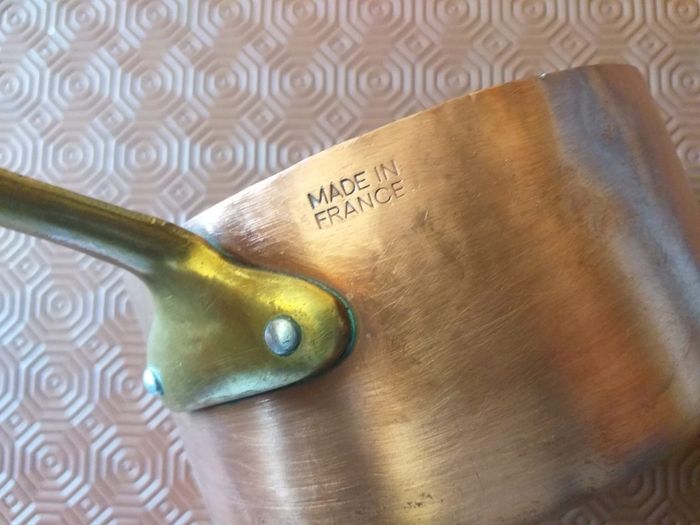 Casseroles en cuivre made in France