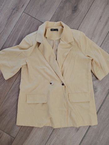 Veste costume manche courte