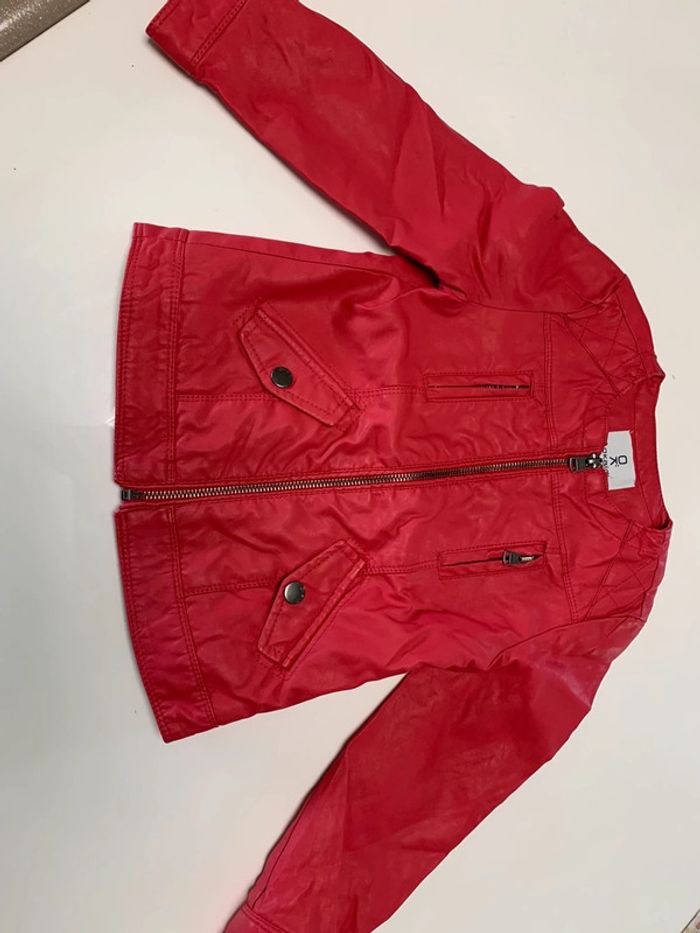 Veste simili cuir 4 ans