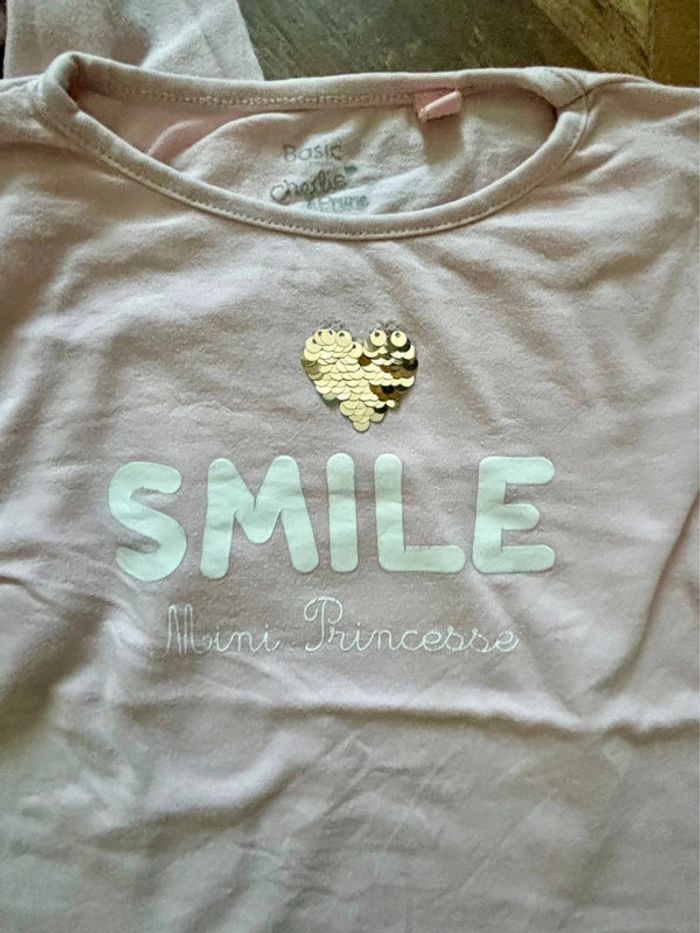 Tee-shirts jumelles 3 ans - photo numéro 3