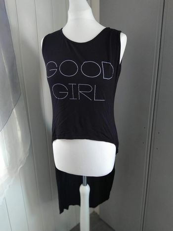 Tunique asymétrique noire