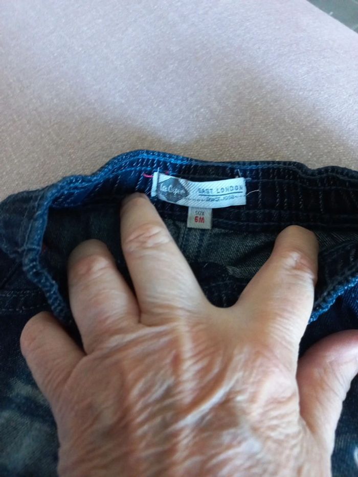 Short jean Lee Cooper 6 mois taille 67 cm - photo numéro 4