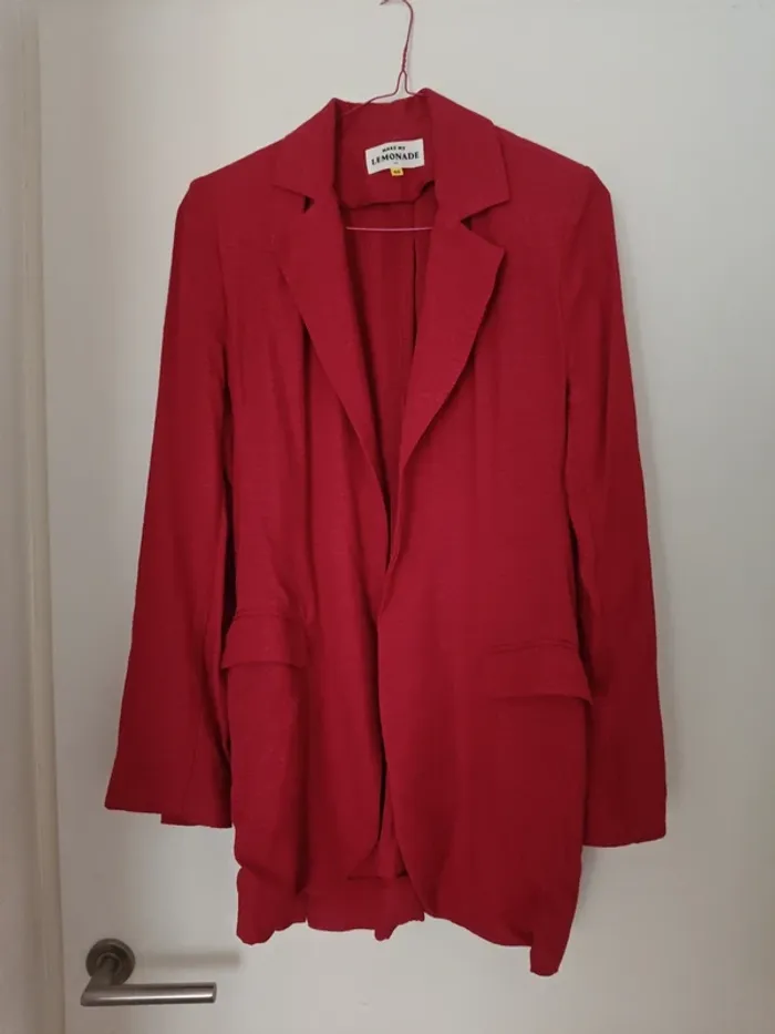 Veste Monica Make My Lemonade fuchsia, taille L (40), très bon état