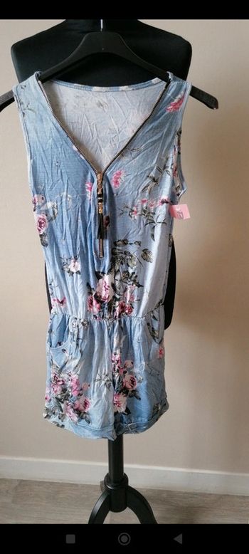 Combi short fleurie neuve 36