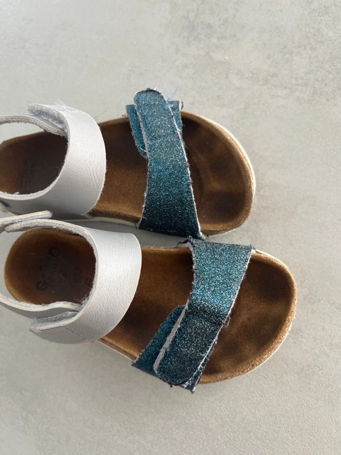 Oui sandale Gemo bleu - photo numéro 4