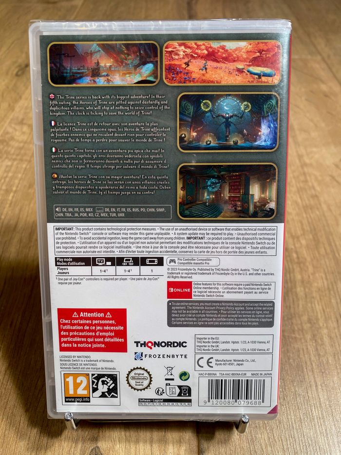 Trine 5 a clockwork conspiracy - switch - jeu neuf sous blister - photo numéro 2