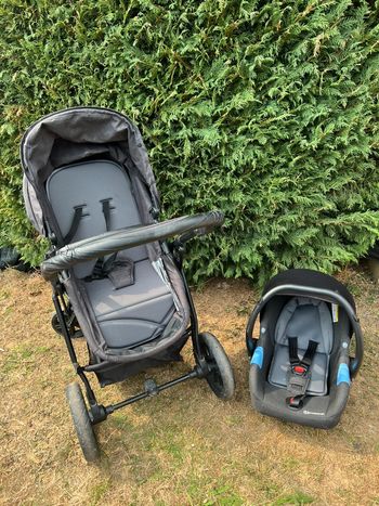 Kinderkraft MOOV CT – poussette 3 en 1 combinée