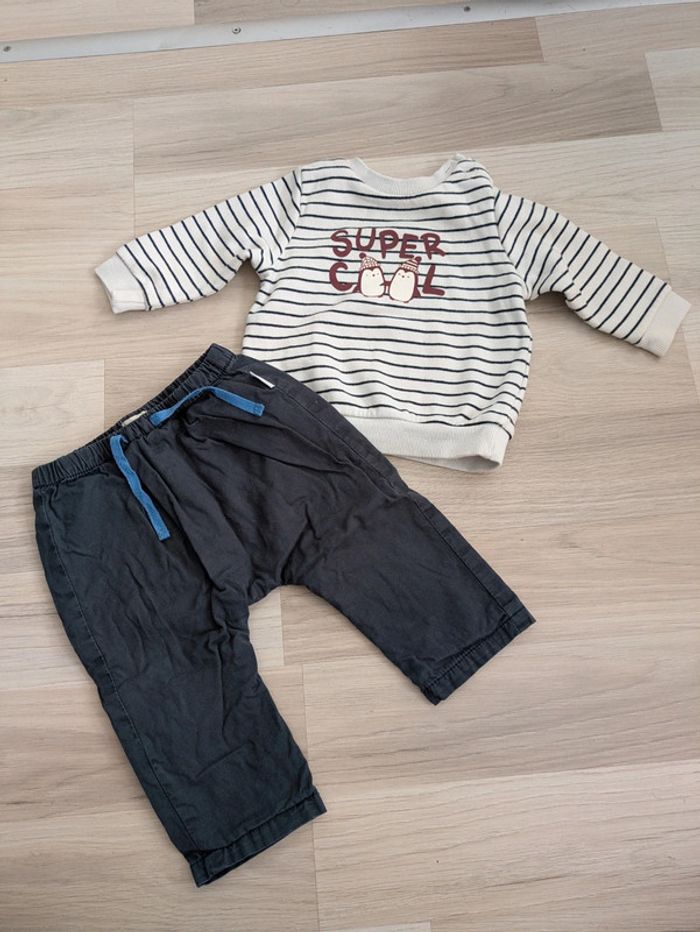 Tenue garçon 9 mois