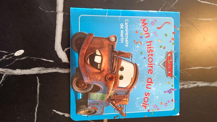 Livre enfant cars