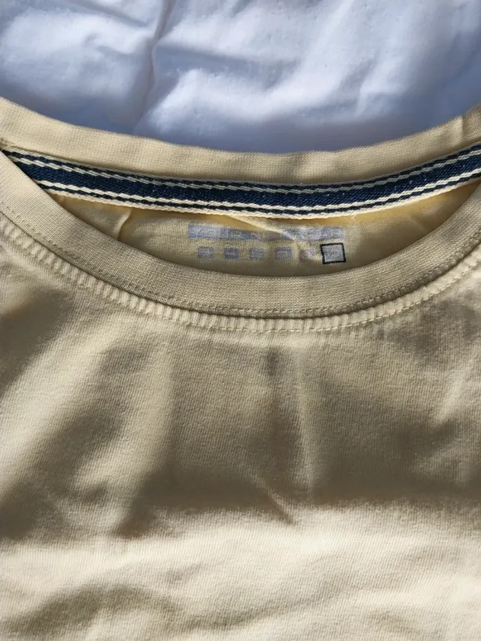 Tee shirt jaune soleil T10A - photo numéro 4