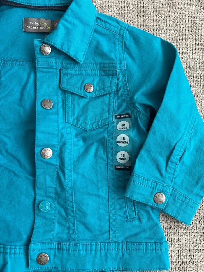 Veste effet jeans - photo numéro 4