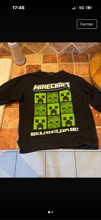 T-shirt Minecraft