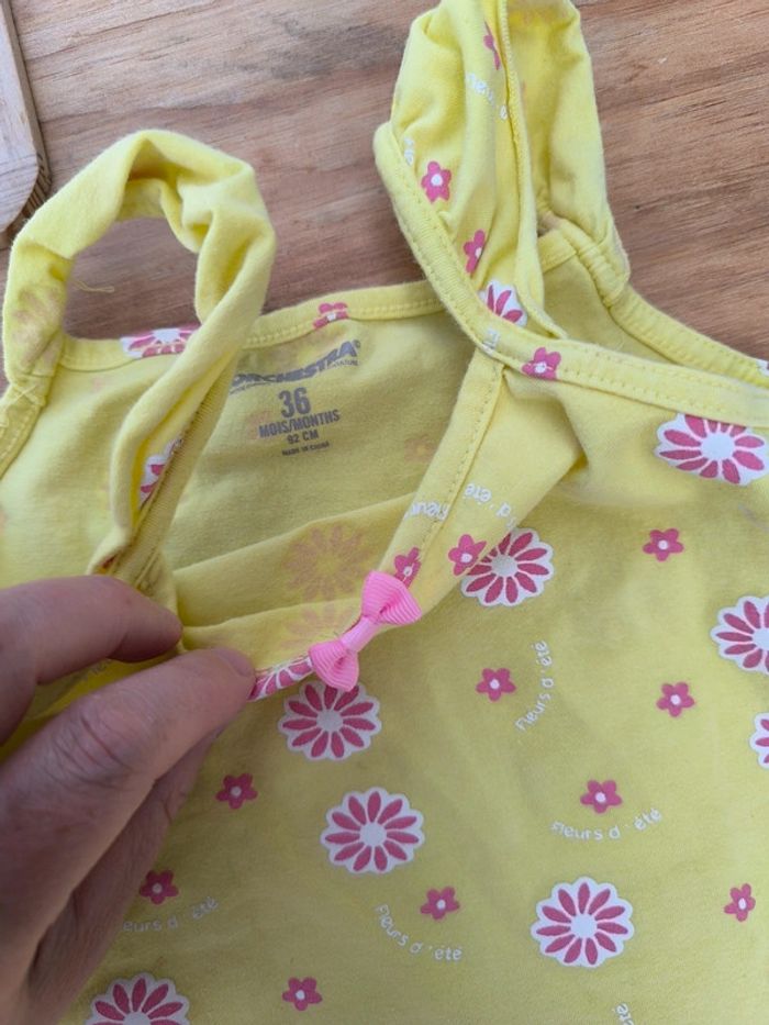 Lot de 2 combishorts marque Orchestra taille 3 ans en très bon état - photo numéro 3
