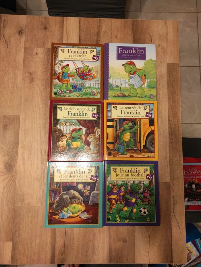 Lot de 6 livres Franklin