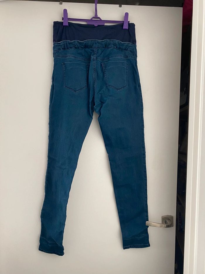 Jegging bleu grossesse - photo numéro 2