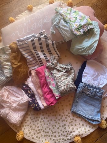 Lots vêtements été fille