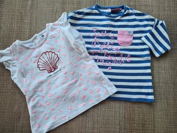 Lot 2 T shirts 3 ans en excellent état