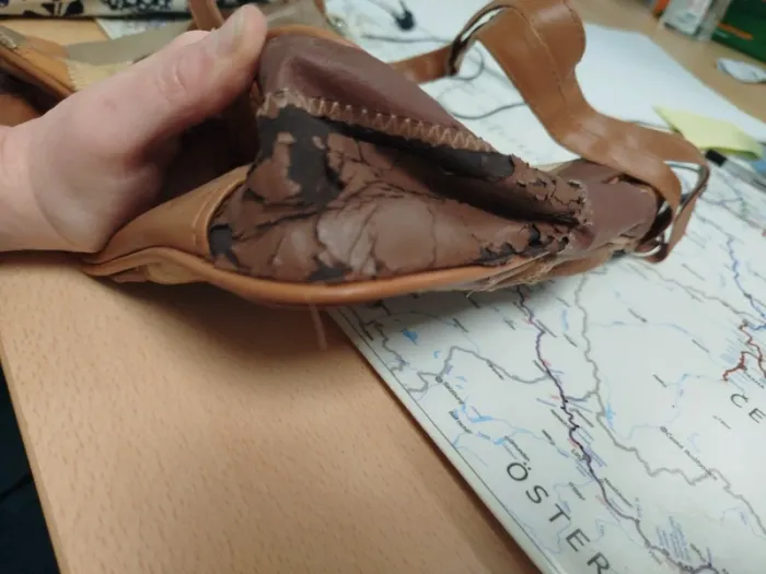 Sac vintage en cuir S003 - photo numéro 4