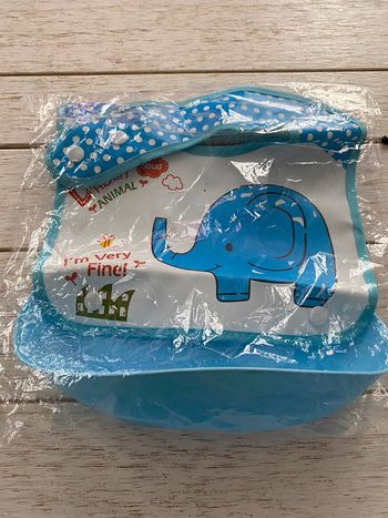 bavoir repas imperméable, tablier peinture bébé enfant