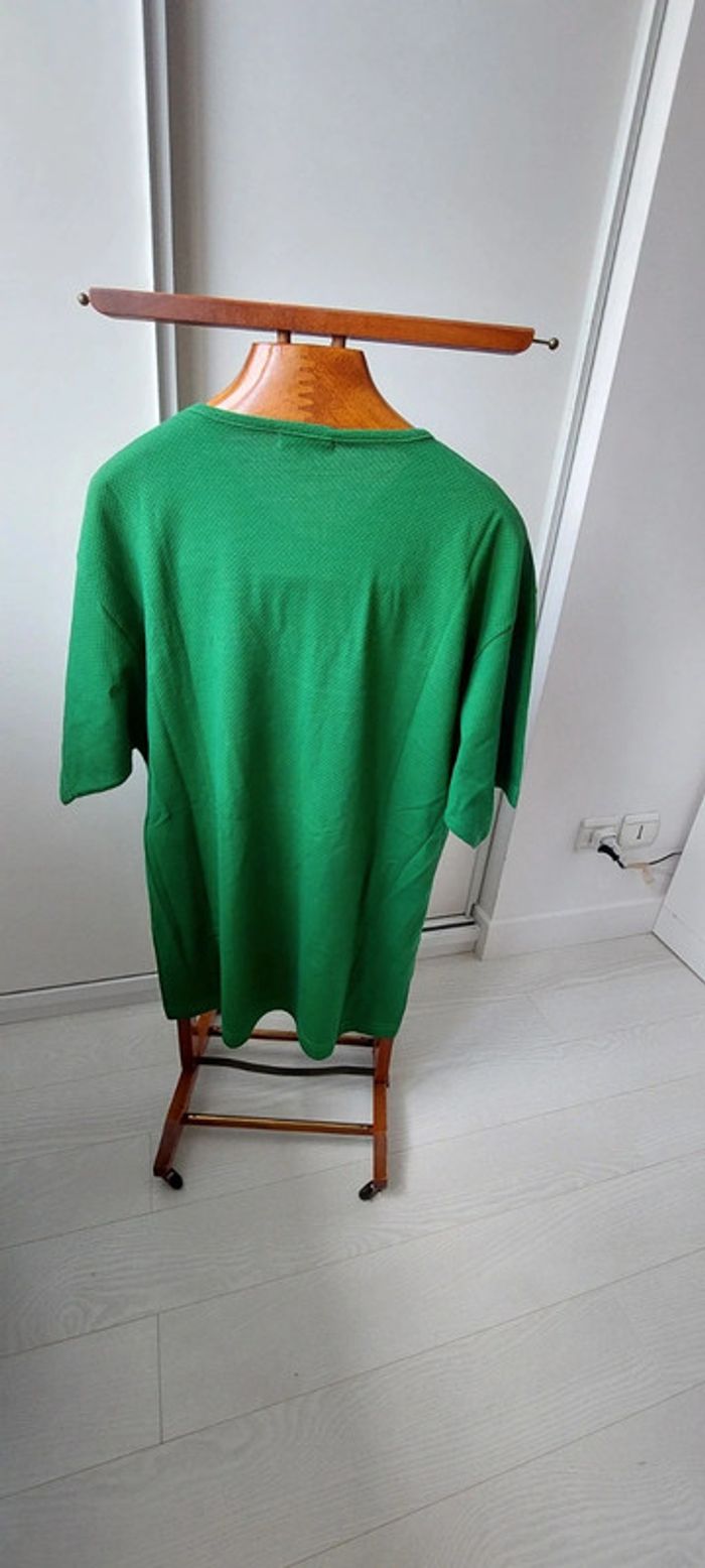 Tee-shirt vintage Celio vert taille L - photo numéro 3