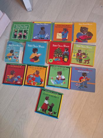 Lot de livres petit ours brun