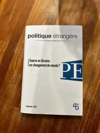 Livre politique étrangère guerre en Ukraine : un changement de monde ?