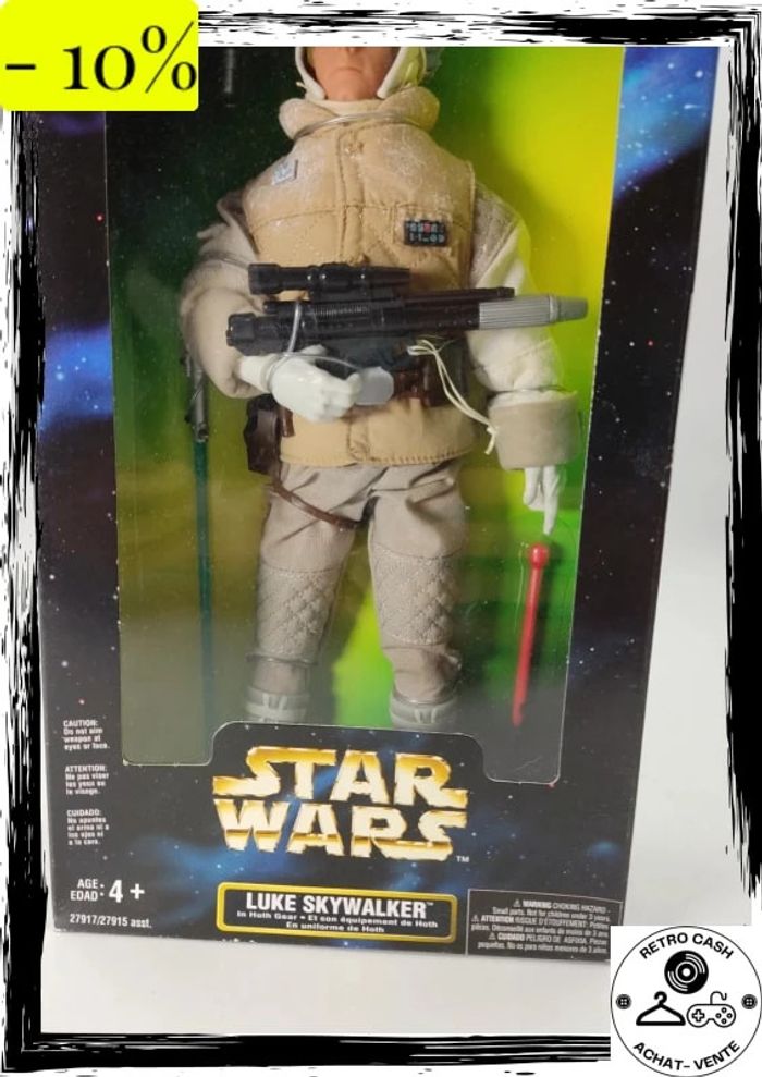 Figurine articulée Star Wars Collection Luke Skywalker Hoth Gear 12 pouces 1997 - photo numéro 3
