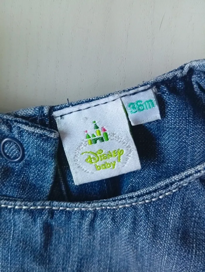 Robe en jean Winnie l'ourson - photo numéro 4