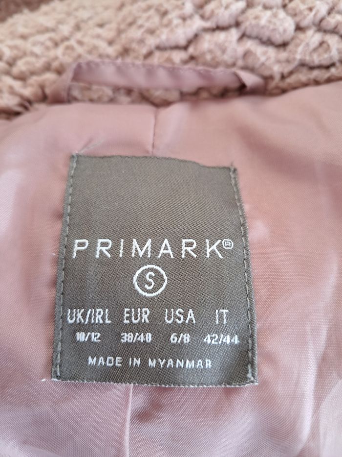 Manteau sherpa rose 14 ans ou taille S femme - photo numéro 2