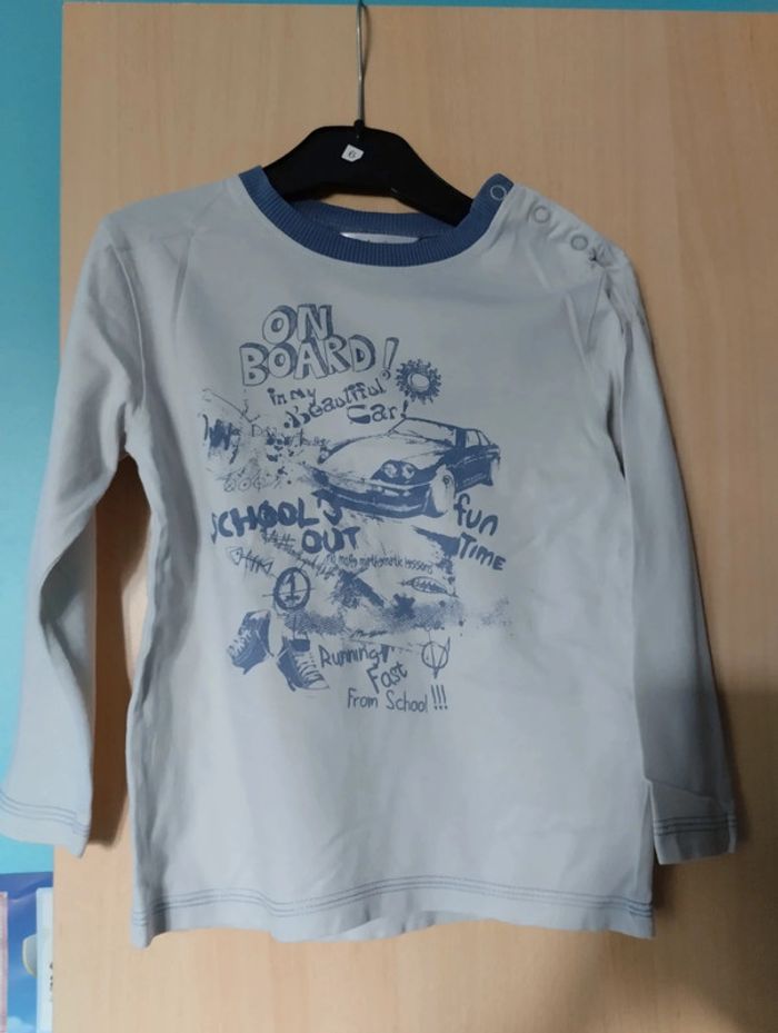 T-shirt manches longues 5ans