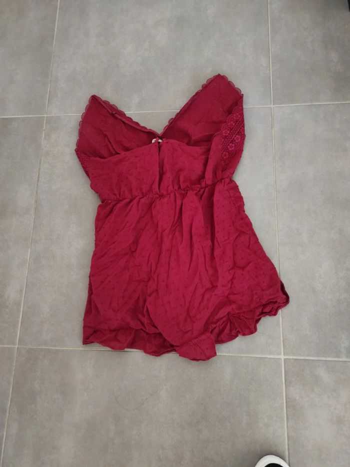 Combi short bordeaux - photo numéro 6