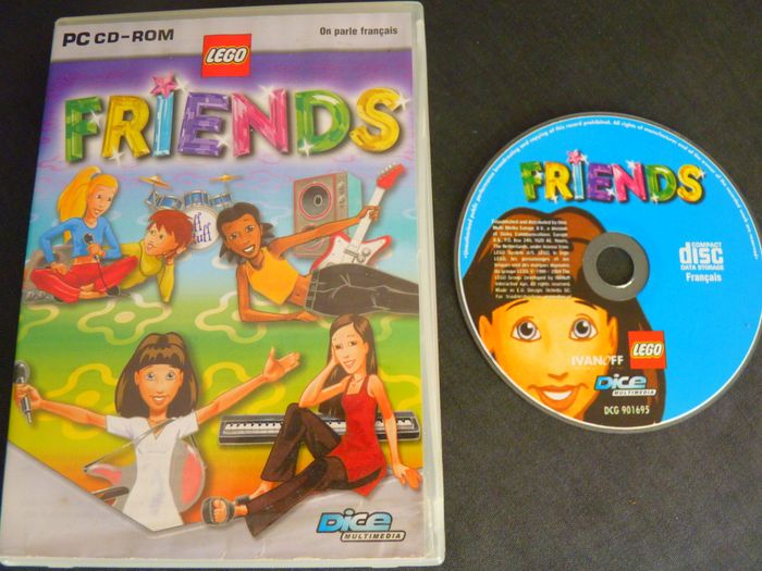 CD Jeu video PC Lego friends Fille informatique TBE