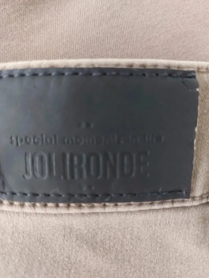 Jean gris grossesse taille S - photo numéro 2