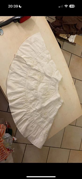 Jupe blanche 8 ans okaidi