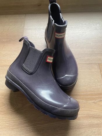 Bottes de pluie Hunter violettes T.37