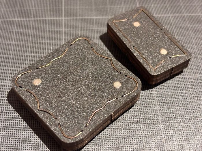 Ensemble 2 matrices de découpe Sizzix, magnétiques - photo numéro 3