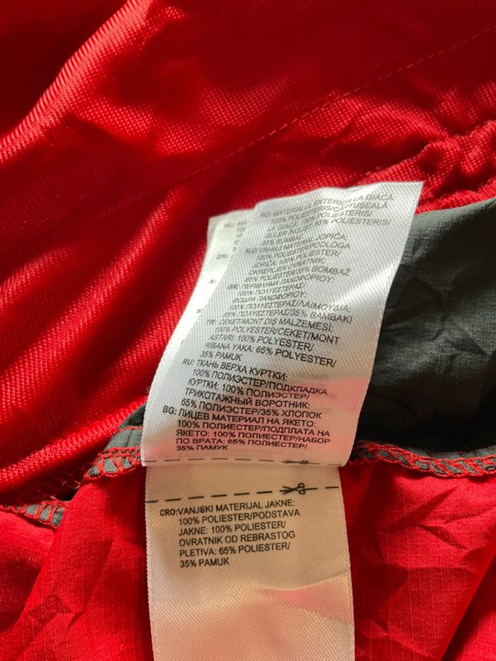 Sweat coupe-vent léger pour homme Adidas Golf rouge taille M 179 - photo numéro 17