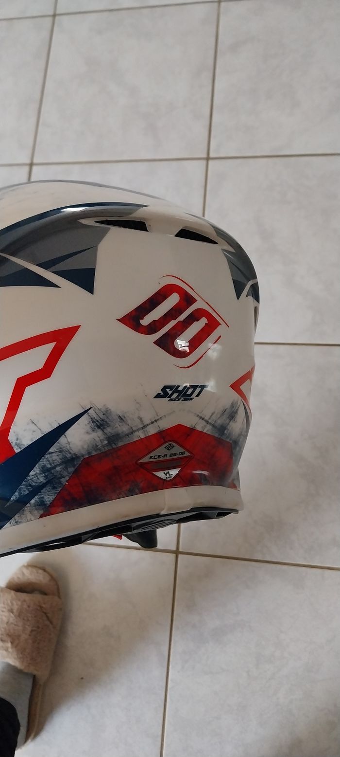 Casque motocross bmx - photo numéro 4