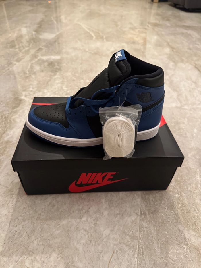 jordan 1 high dark marine - photo numéro 5